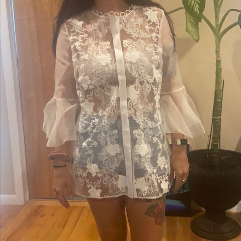 Fancy Elie Tahari shirt!